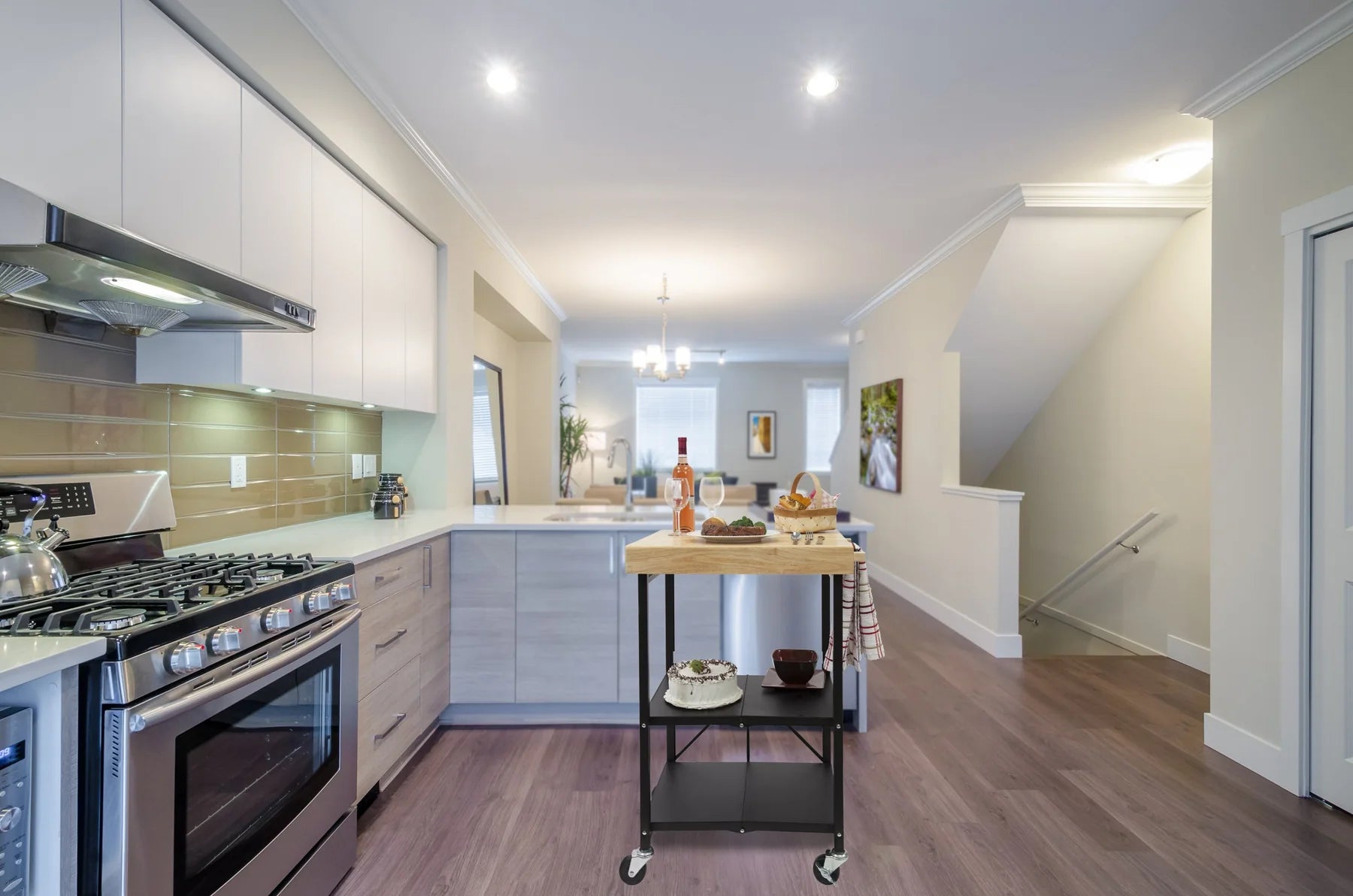 Kitchen Island Carts The Perfect Cooking Companion Origami Rack