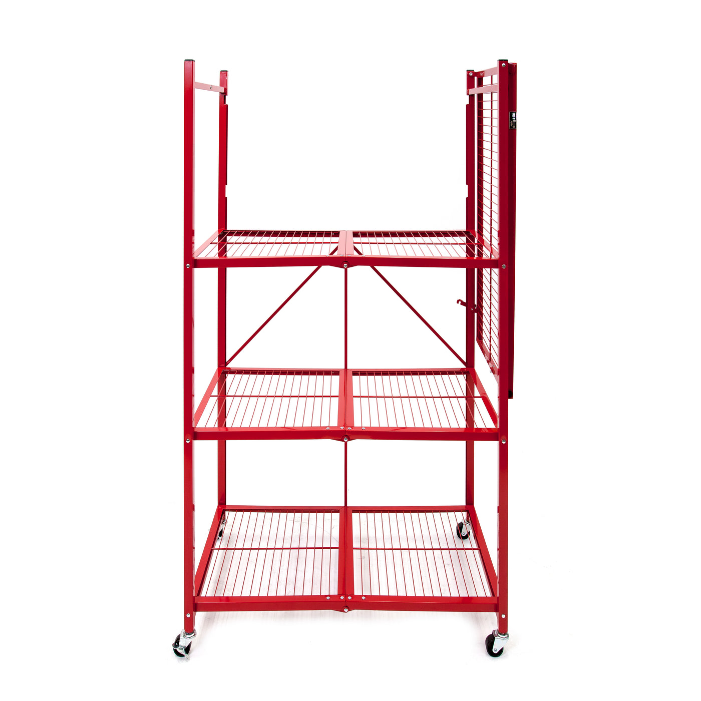 Origami R5 Series: Preassembled Large 4-Shelf Foldable Storage Rack