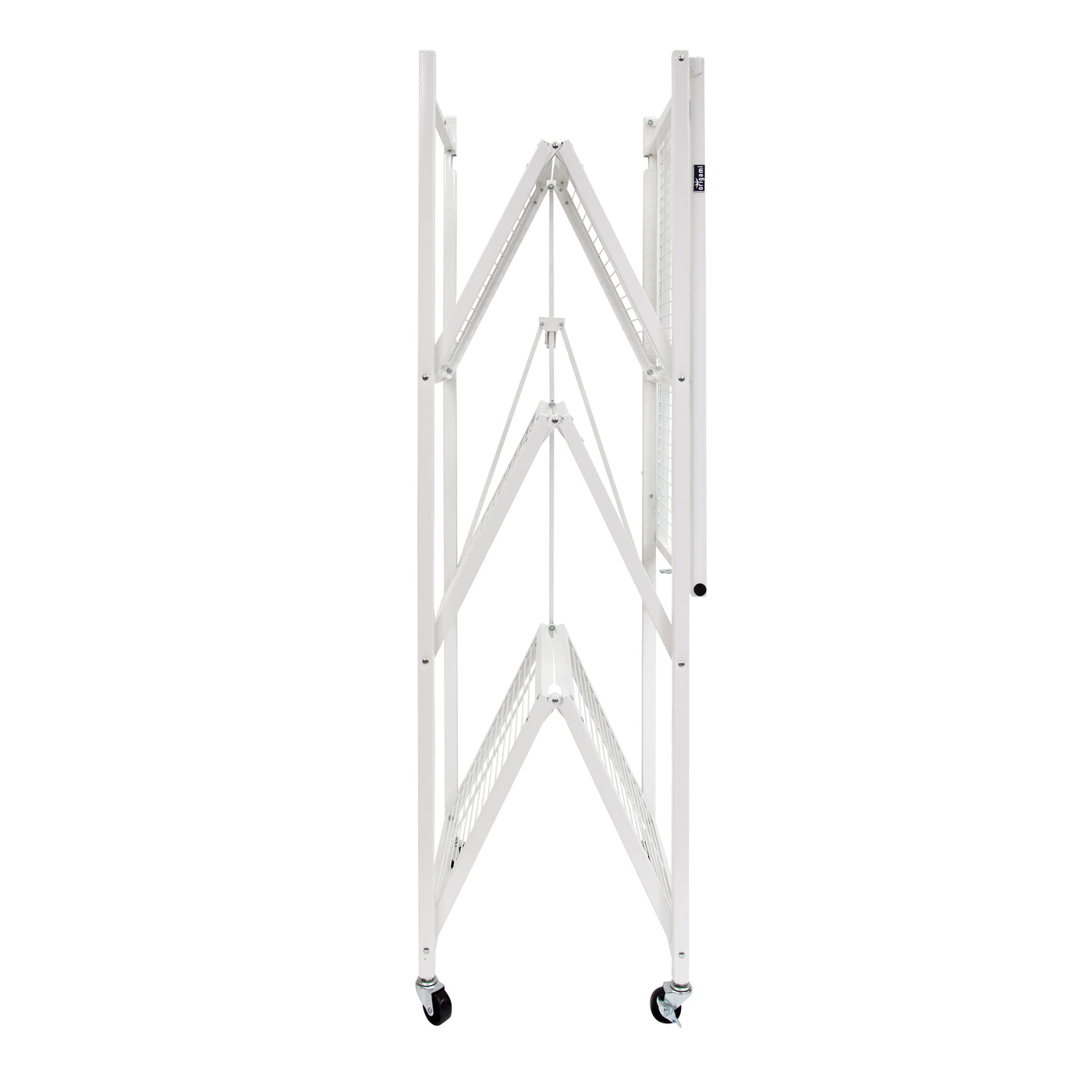 Origami R5 Series: Preassembled Large 4-Shelf Foldable Storage Rack