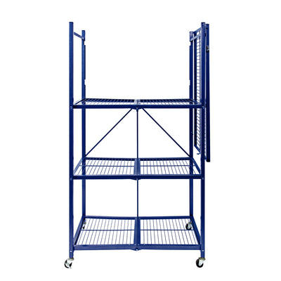 Origami R5 Series: Preassembled Large 4-Shelf Foldable Storage Rack