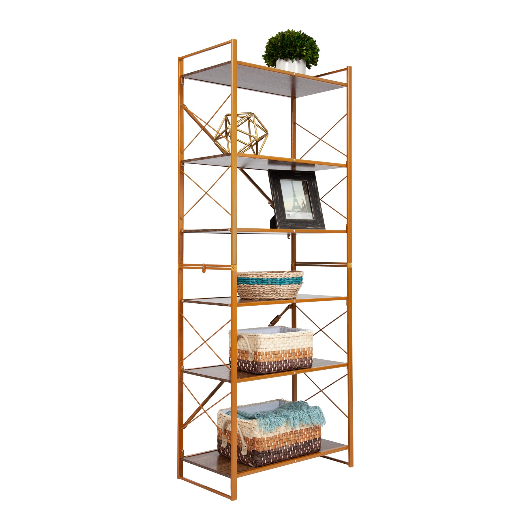 Deco Rack Series: 2-in-1 Adjustable 3/6 Flip Rack – Origami Rack