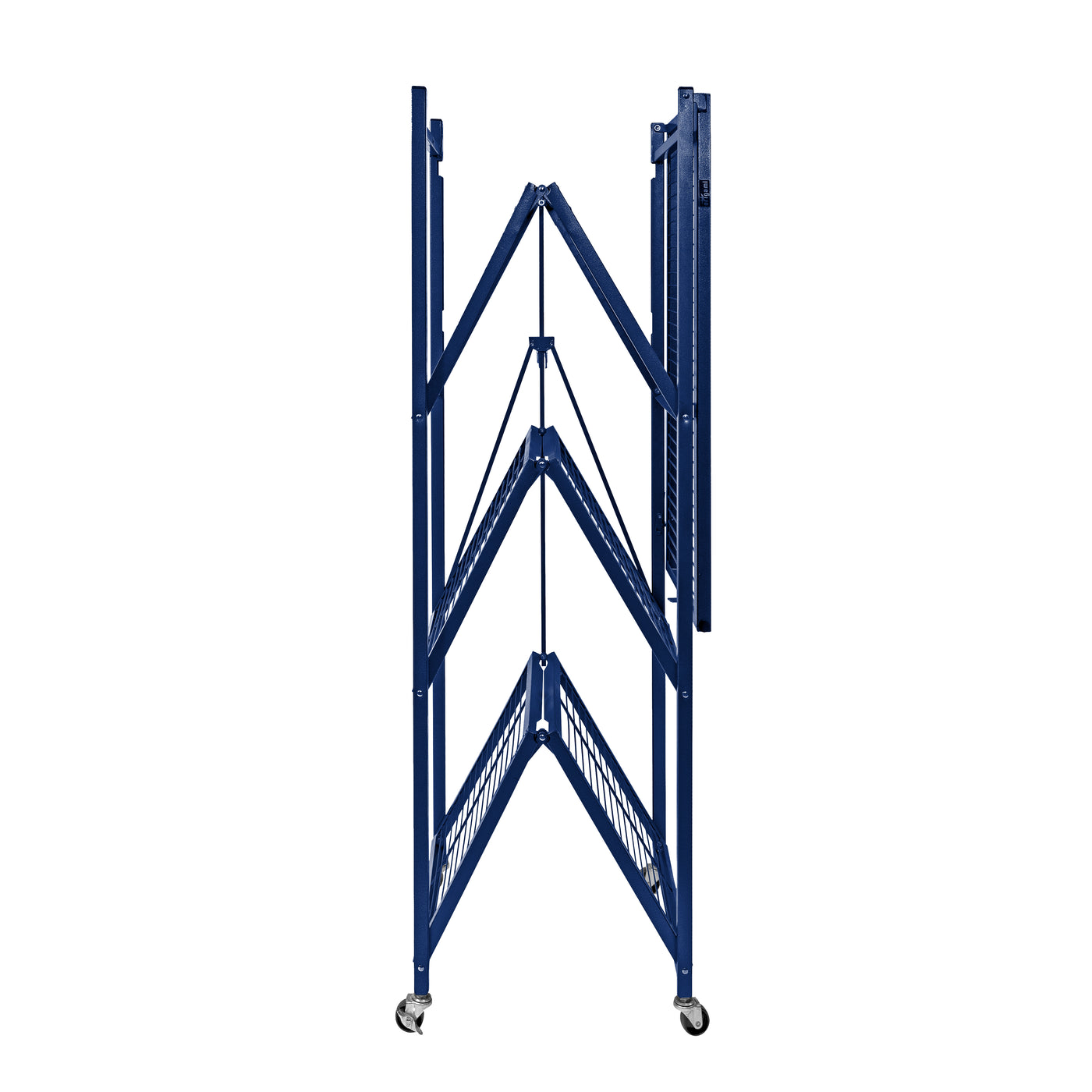 Origami R5 Series: Preassembled Large 4-Shelf Foldable Storage Rack