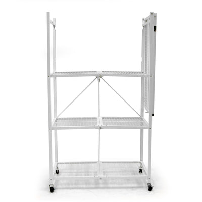 Origami R5 Series: Preassembled Large 4-Shelf Foldable Storage Rack