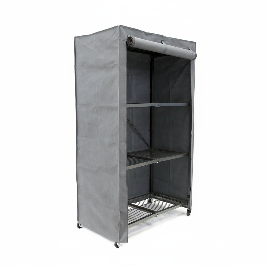 Origami R5 Rack Cover - Large Storage Unit Covers 4-Shelf Rack With Zipper Closure For Easy Access - Compatible With Origami R5