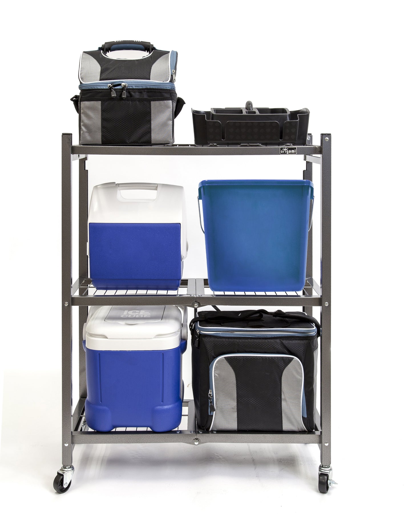 Small Rack Picture R3 Series: 3-Shelf Small Storage Rack [Open Box - Random Color ...