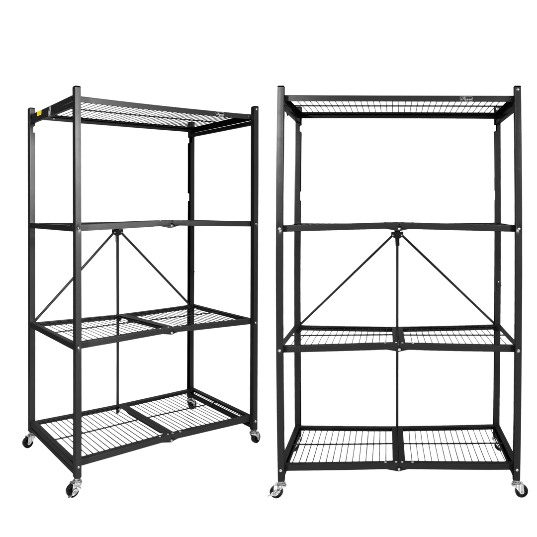 The Origami R5 - Heavy Duty Preassembled 4-Shelf Foldable Storage