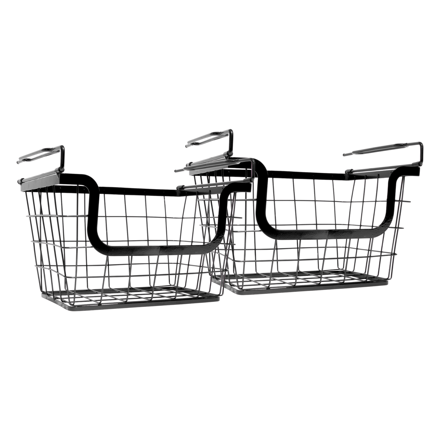 Origami Inner Hang Baskets - For Extra Space And Smaller Items - (2 Pack)