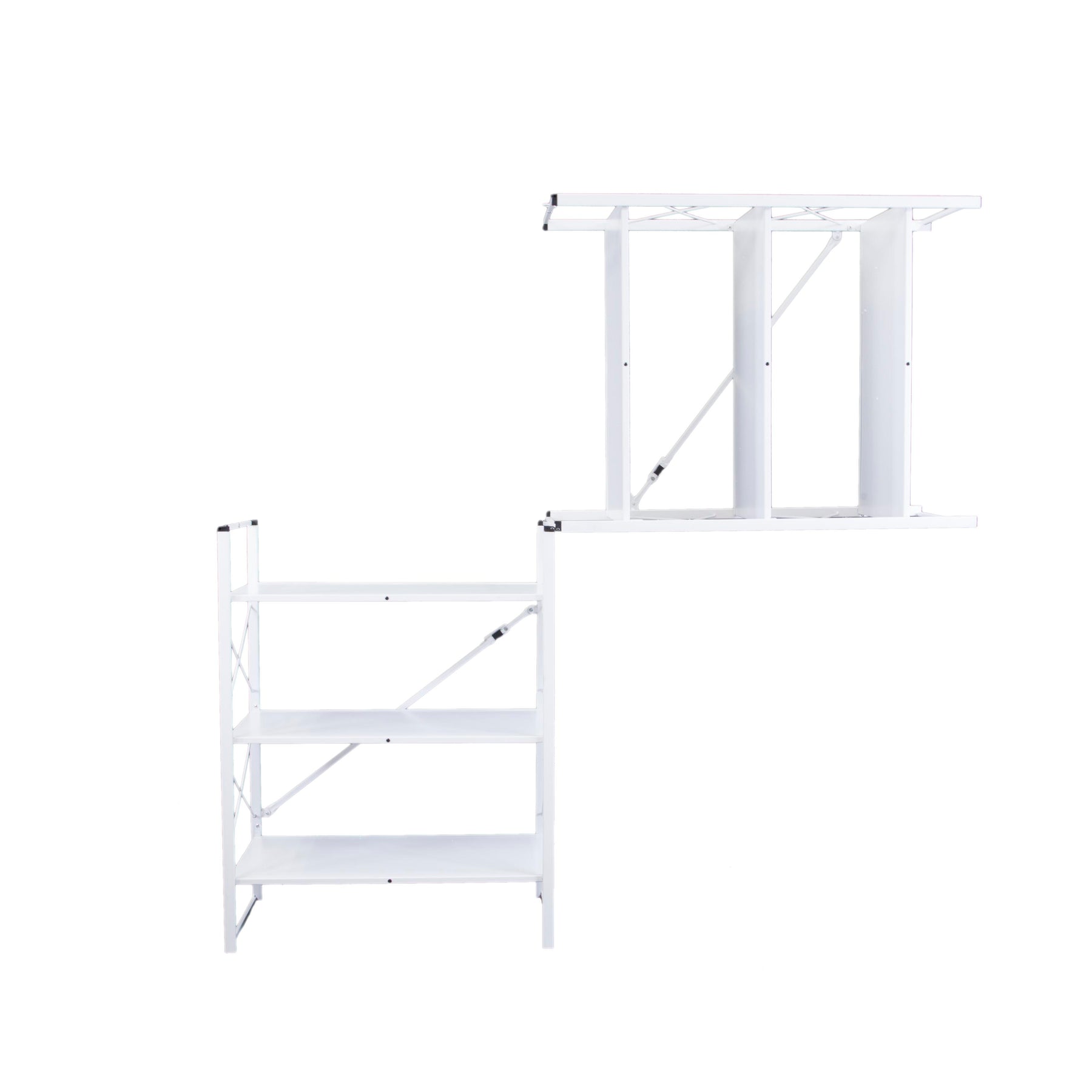 Example Deco Rack Systems Deco Rack Series: 2-in-1 Adjustable 3/6 Flip Rack – Origami Rack