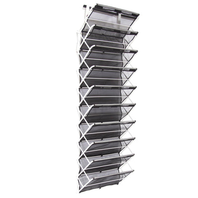 10-Tier Vertical Over-the-Door Organizer