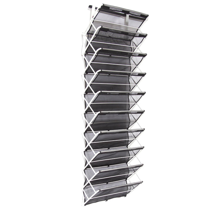 10-Tier Vertical Over-the-Door Organizer – Origami Rack