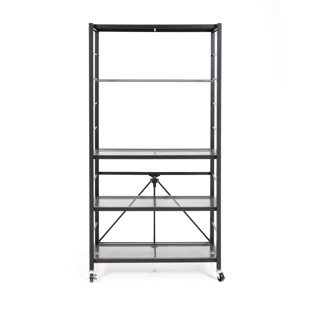 Origami R2 - Preassembled 4-Shelf Foldable Storage Rack
