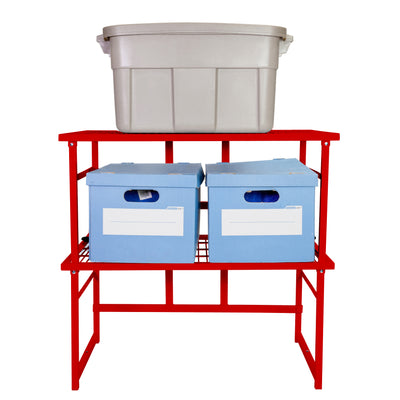 Origami R1 Series: Stackable & Foldable Storage Rack - (2-Pack ...