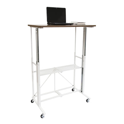 Adjustable Height Sit to Stand Laptop Computer Desk