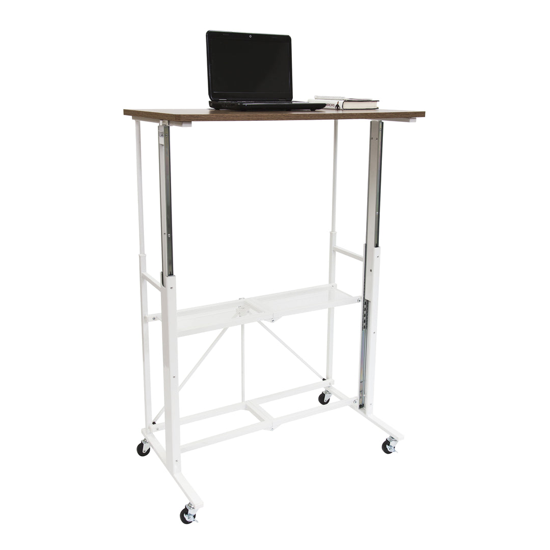 Standing desk that folds sales