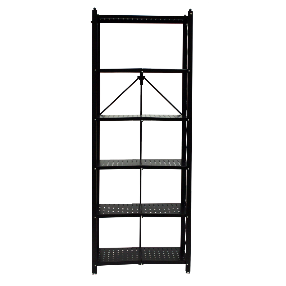 Origami RB - Preassembled 6-Shelf Foldable Storage Rack. Tall