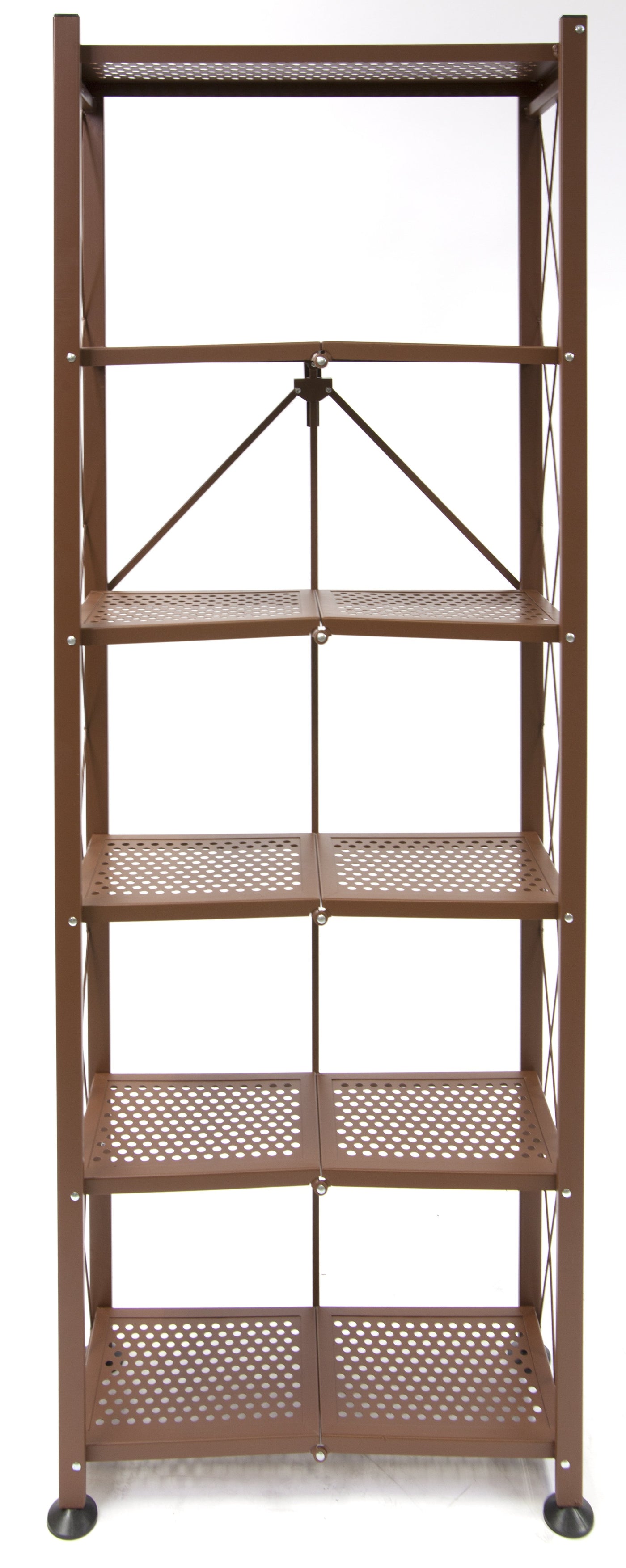 RB Series: 6-Shelf Modern Perforated Bookcase [OB]