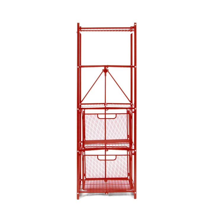 RPR Series: 5-Shelf Slim Pantry Rack with Drawers – Origami Rack