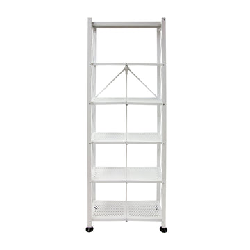 RB Series: 6-Shelf Modern Perforated Bookcase [OB]