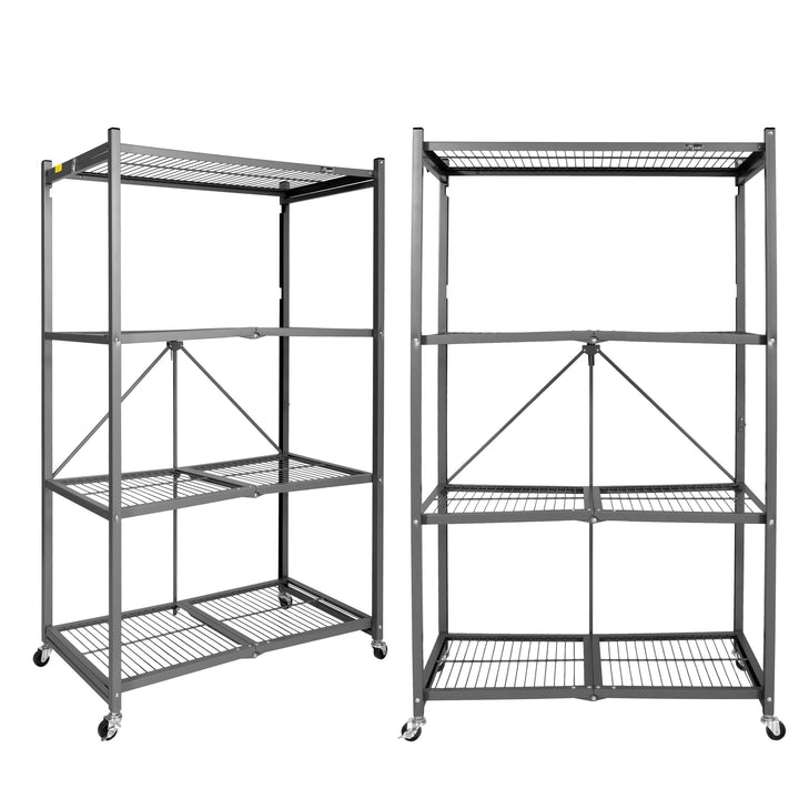 The Origami R5 - Heavy Duty Preassembled 4-Shelf Foldable Storage