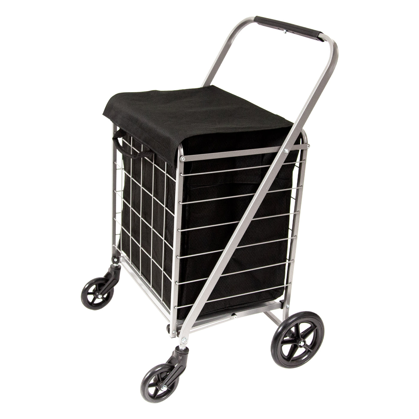 The Instant Cart - Jumbo Foldable Cart With Large Wheels. Comes With Cart Bag. Indoor Or Outdoor Cart