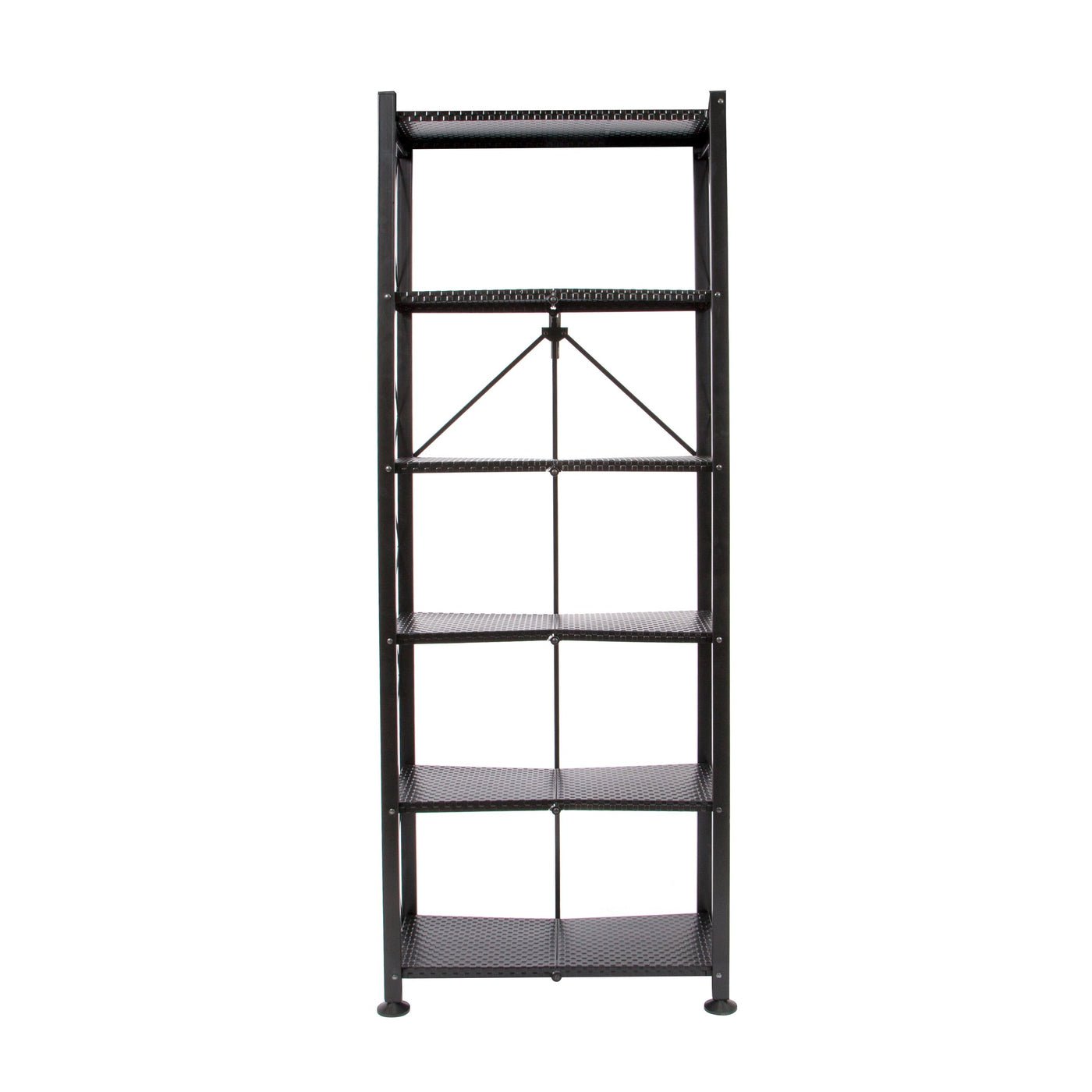 RB-OTM Series: 6-Tier Classic Stamped Bookcase