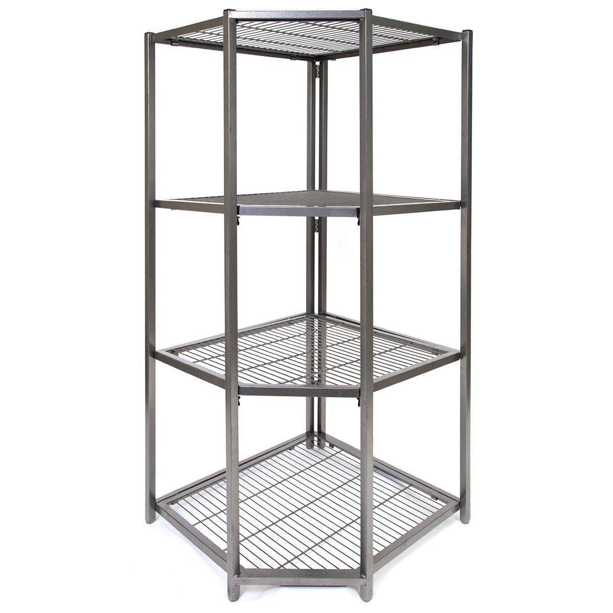 R5 Series: 4-Shelf Large Corner Rack