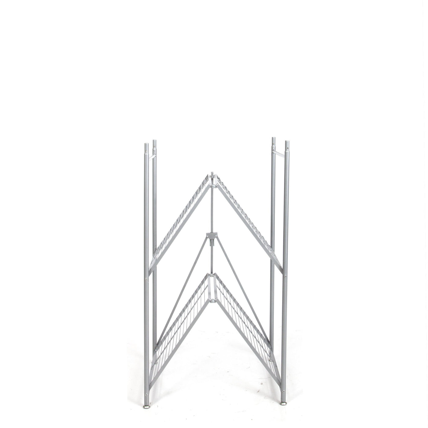 RCR Series: Folding Steel Closet with Cover - Platinum