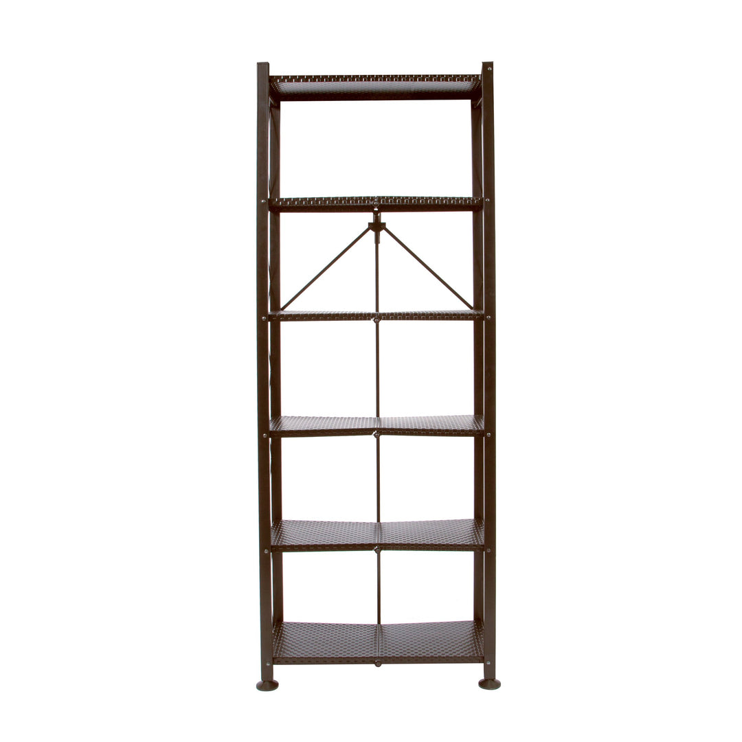 Origami RB OTM - Preassembled 6-Shelf Foldable Storage Rack. Tall