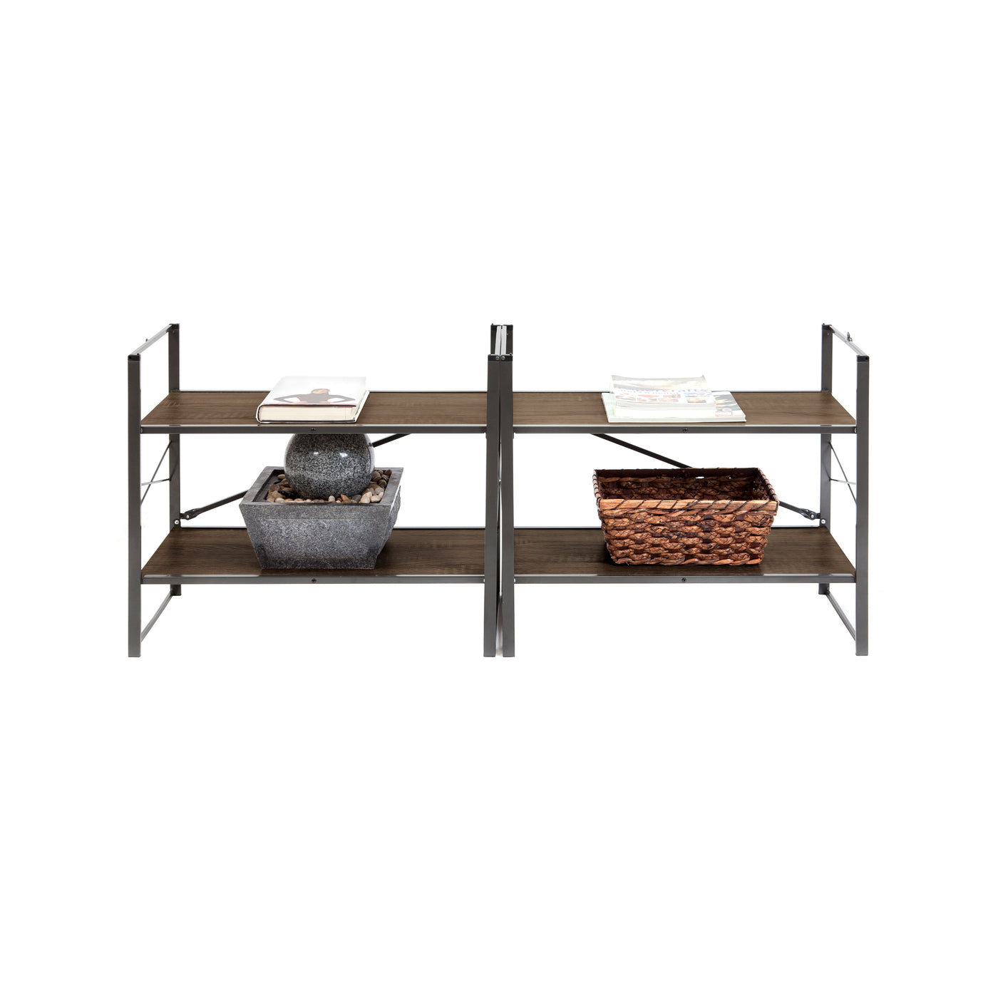 Example Deco Rack Systems Deco Rack Series: 2-in-1 Adjustable 2/4 Flip Rack – Origami Rack